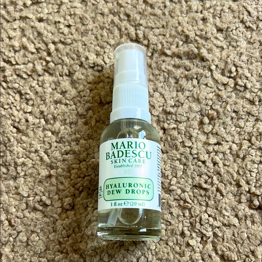 Mario Badescu Hyaluronic Dew Drops with White and Green Label